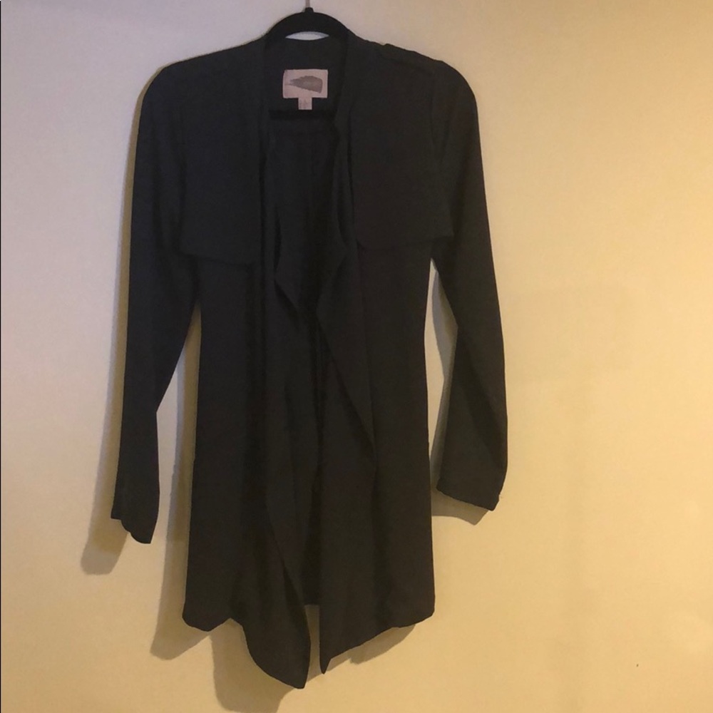 Navy drape jacket - Picture 5 of 5